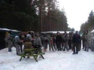 Safety briefing and game instruction